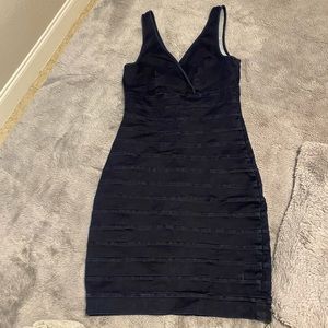 Express Dark Jean Dress Small
